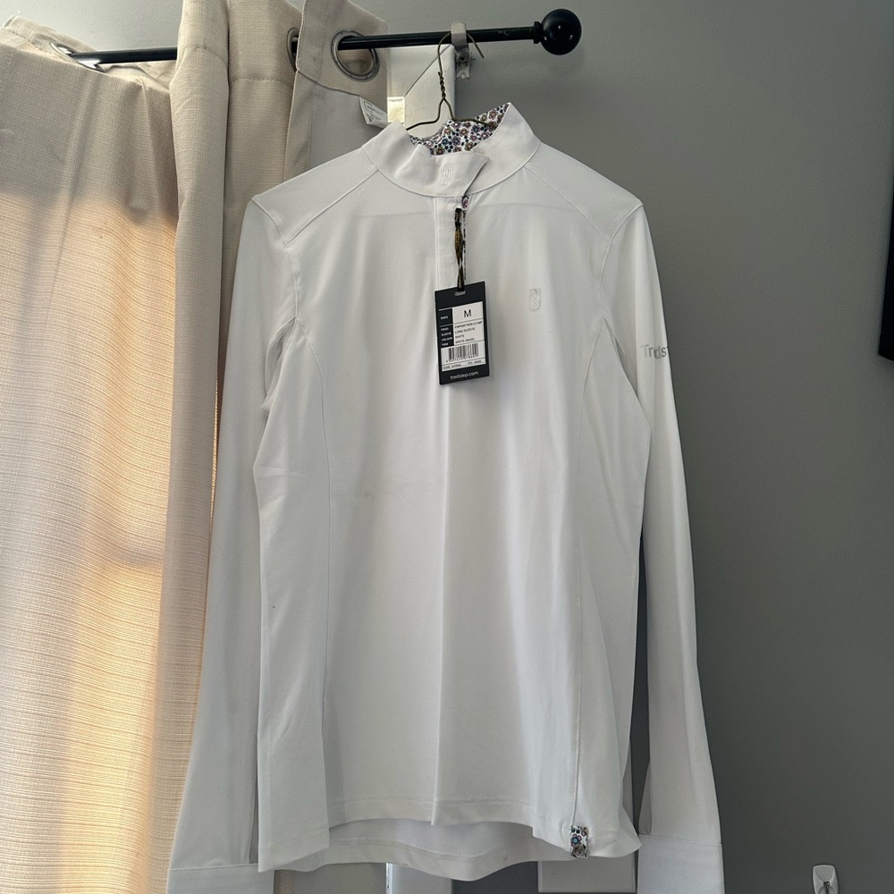 Women’s treadstep White Long Sleeve Shirt